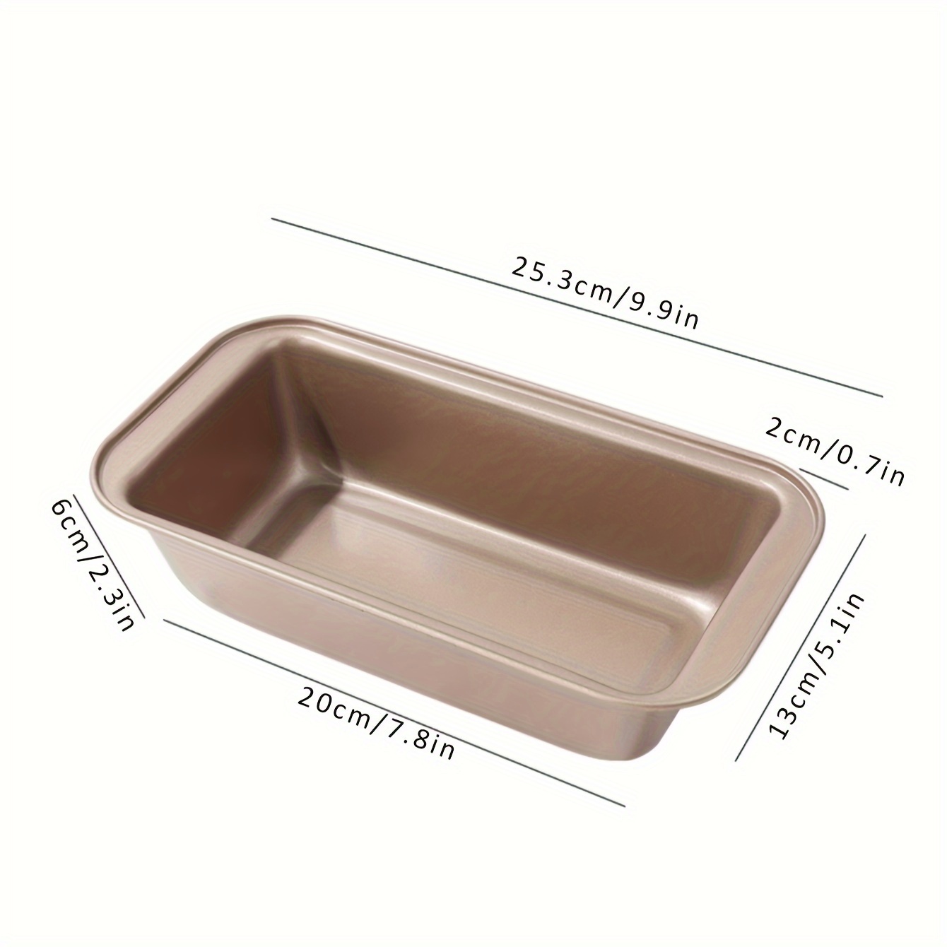 1pc loaf pan 9 9x5 51 baking bread   making tool non stick bakeware oven accessories baking tools kitchen accessories details 2