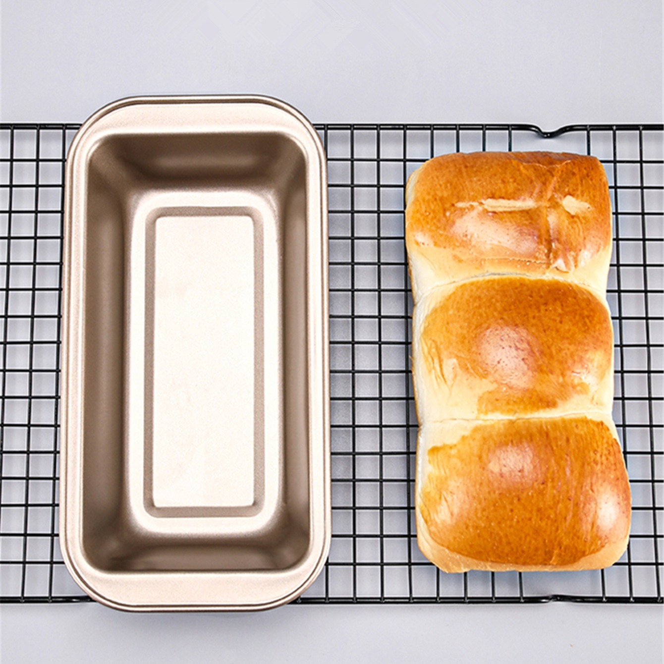 1pc   pan non stick bread loaf baking pan rectangle baking tray for oven baking baking mold kitchen accessories details 4