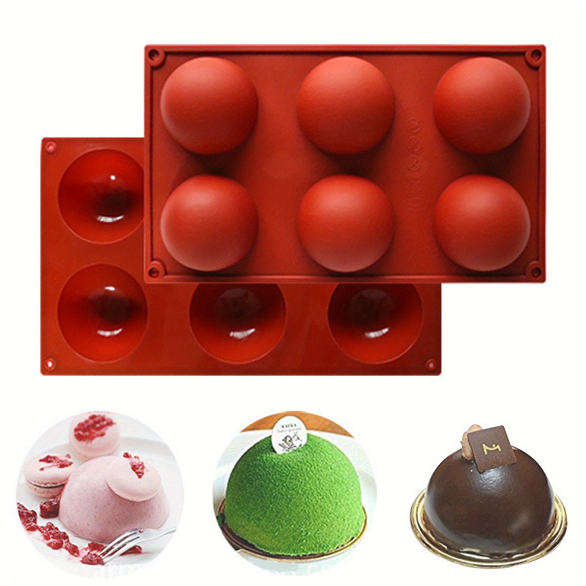 silicone baking mold cake decoration chocolate handmade round shape biscuit muffins soaps diy tool details 2