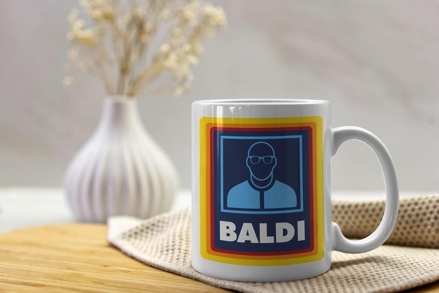 baldi gift mug funny gift for bald man gift for bald dad gift for stepdad baldi mug gift for fathers fathers day mug grandad mug funny novelty bald mens boys gift present for dad details 0