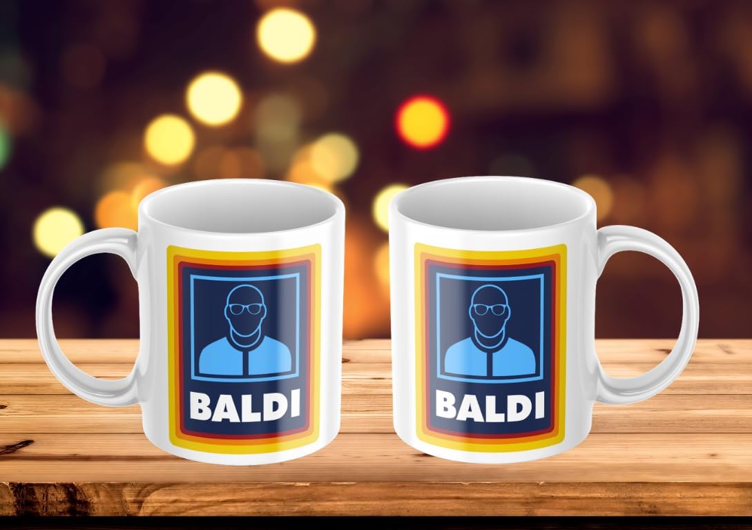 baldi gift mug funny gift for bald man gift for bald dad gift for stepdad baldi mug gift for fathers fathers day mug grandad mug funny novelty bald mens boys gift present for dad details 1