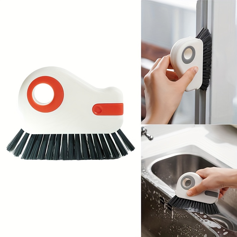 1pc cleaning brush window rail cleaning tool 2 in 1   cleaning brush multi functional bristle crevice cleaning brush for sliding door tracks window sills window   details 6