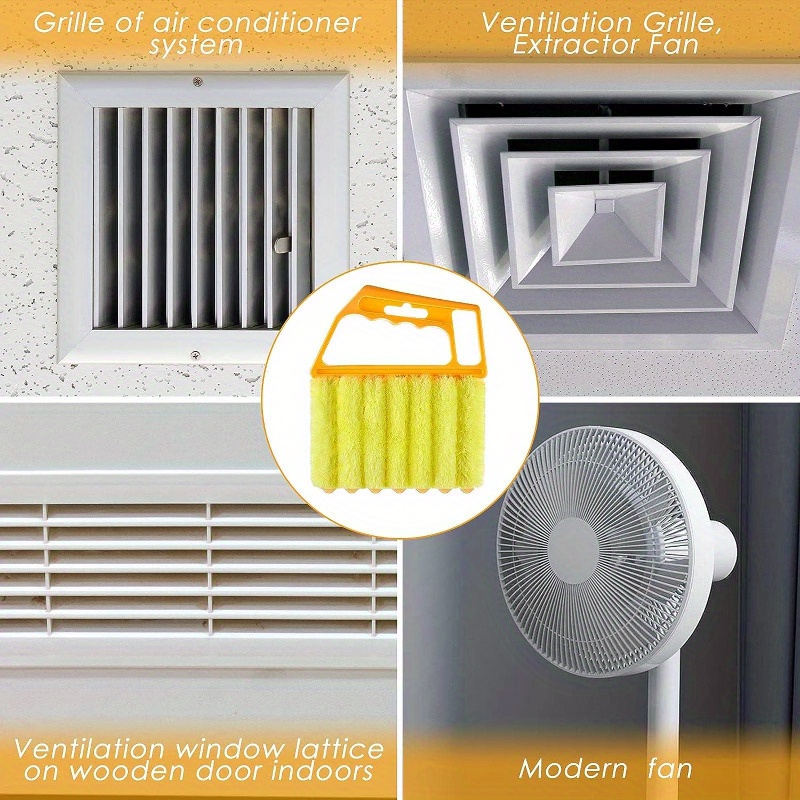 1pc washable window cleaning brushes with microfibers for effortless dust collection and blinds cleaning details 2