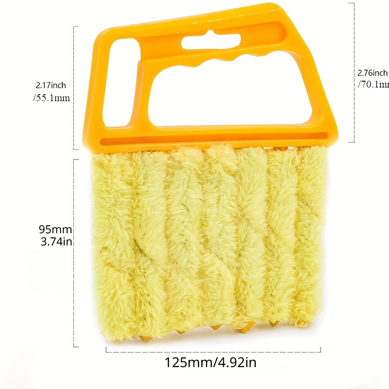 1pc washable window cleaning brushes with microfibers for effortless dust collection and blinds cleaning details 4