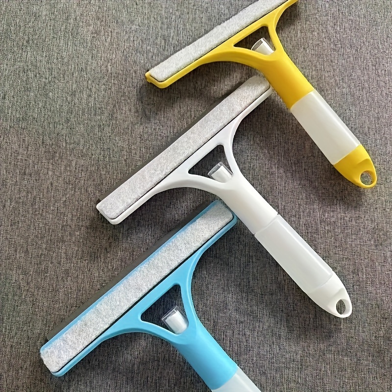 1pc 3 in 1 glass wiper with scraper and sprayer window cleaner multifunctional handheld shower window glass scraper for spraying washing and scraping squeegee for window tile car windshield mirror bathroom cleaning supplies cleaning tool details 6