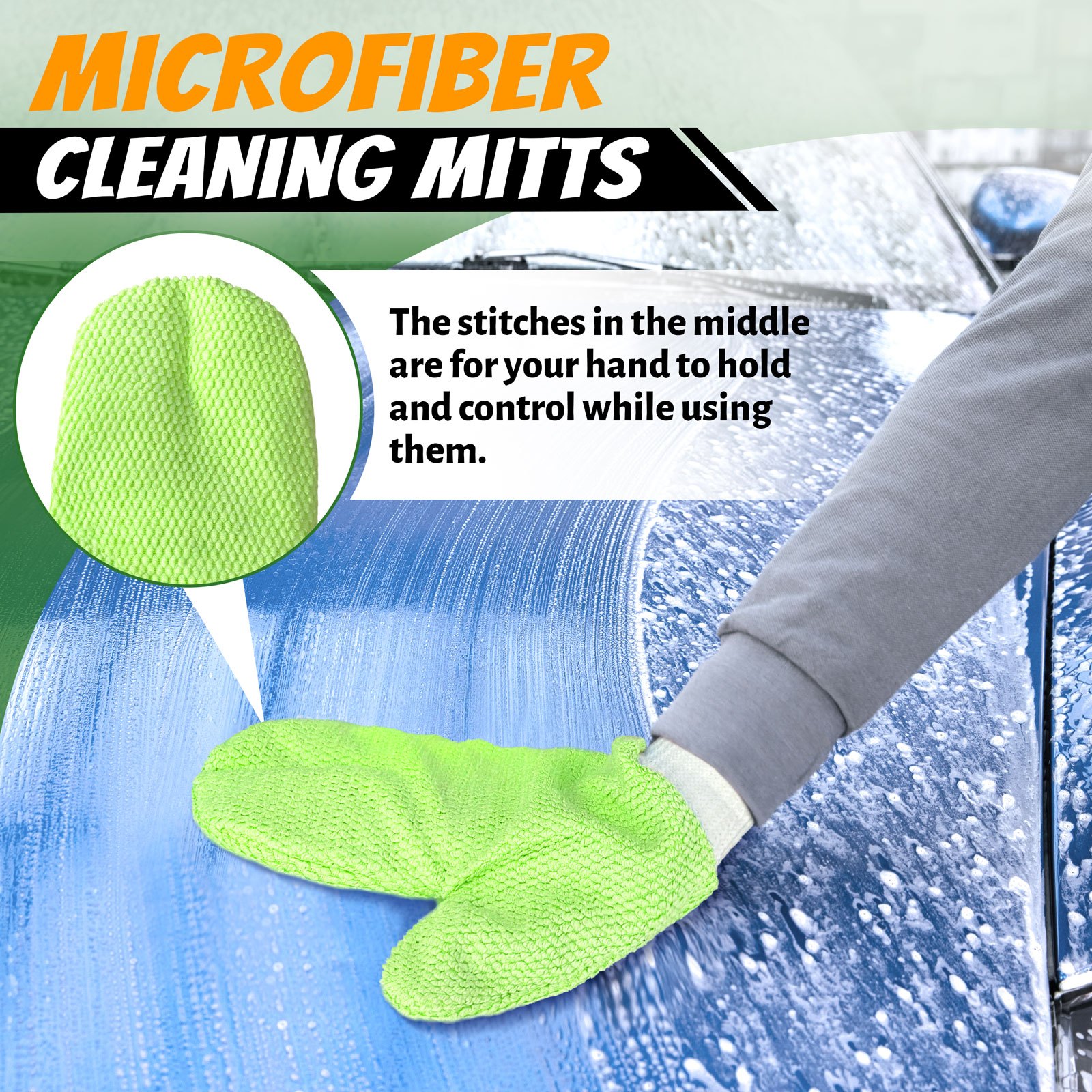 3 pairs microfiber dusting gloves plant cleaning glove reusable for houseplants blinds furniture and small objects details 4